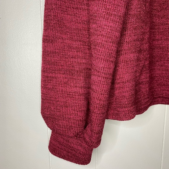 SHEIN maroon sweater. Size medium - Picture 2 of 6